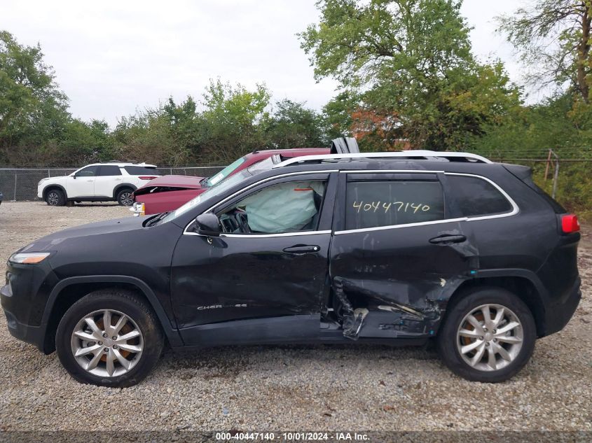 2016 Jeep Cherokee Limited VIN: 1C4PJMDS3GW278199 Lot: 40447140