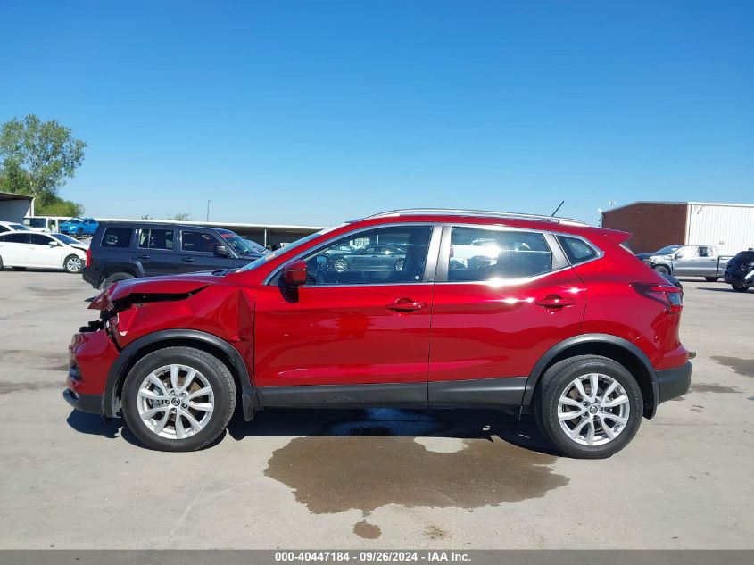 2022 Nissan Rogue Sport Sv VIN: JN1BJ1BV3NW345180 Lot: 40447184