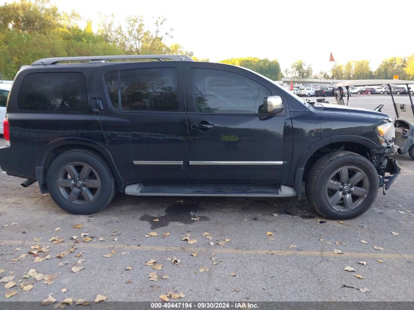 2014 Nissan Armada Platinum VIN: 5N1AA0NE8EN611406 Lot: 40447194