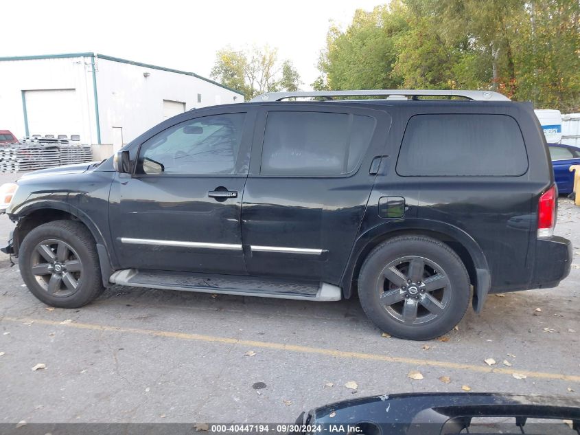 2014 Nissan Armada Platinum VIN: 5N1AA0NE8EN611406 Lot: 40447194