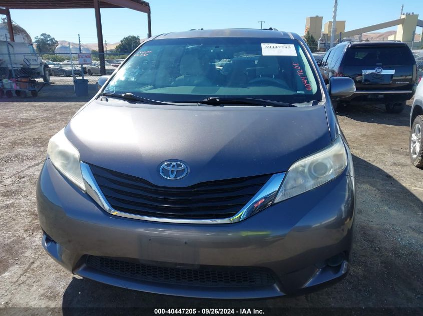 2012 Toyota Sienna Le V6 8 Passenger VIN: 5TDKK3DC9CS217718 Lot: 40447205