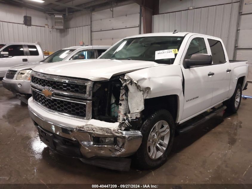 2014 Chevrolet Silverado 1500 1Lt VIN: 3GCUKREC8EG142960 Lot: 40447209