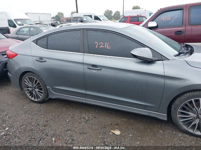 2017 Hyundai Elantra Sport VIN: KMHD04LB3HU363804 Lot: 40447216