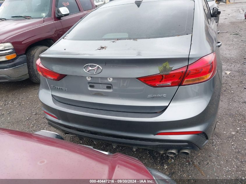 2017 Hyundai Elantra Sport VIN: KMHD04LB3HU363804 Lot: 40447216