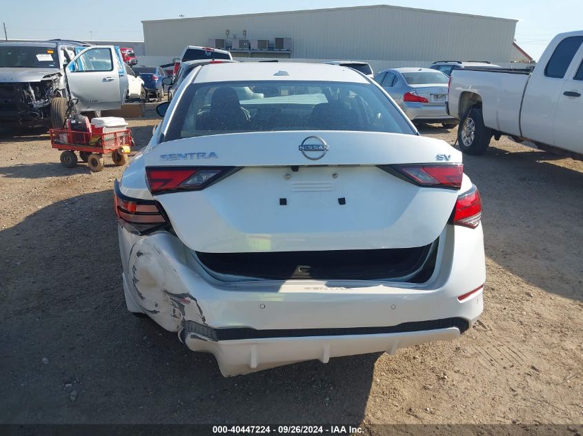 2024 Nissan Sentra Sv Xtronic Cvt VIN: 3N1AB8CV8RY201431 Lot: 40447224