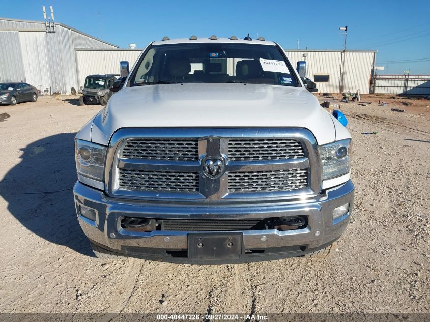 2018 Ram 2500 Laramie Mega Cab 4X4 6'4 Box VIN: 3C6UR5NL0JG327798 Lot: 40447226