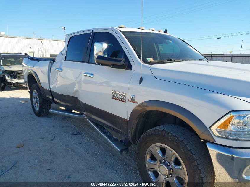 2018 Ram 2500 Laramie Mega Cab 4X4 6'4 Box VIN: 3C6UR5NL0JG327798 Lot: 40447226