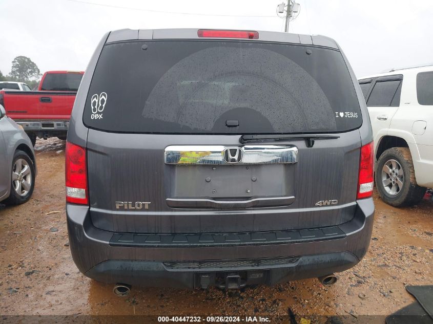 2015 Honda Pilot Ex-L VIN: 5FNYF4H76FB048719 Lot: 40447232