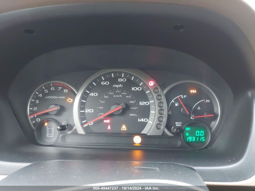 2005 Honda Pilot Ex-L VIN: 5FNYF18575B046585 Lot: 40447237