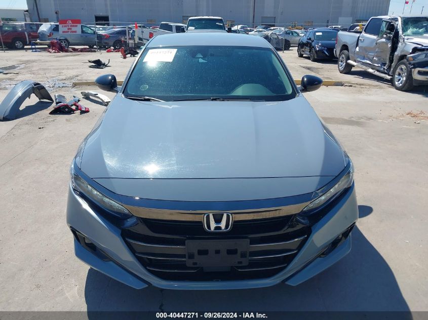 2022 Honda Accord Sport Special Edition VIN: 1HGCV1F42NA029341 Lot: 40447271