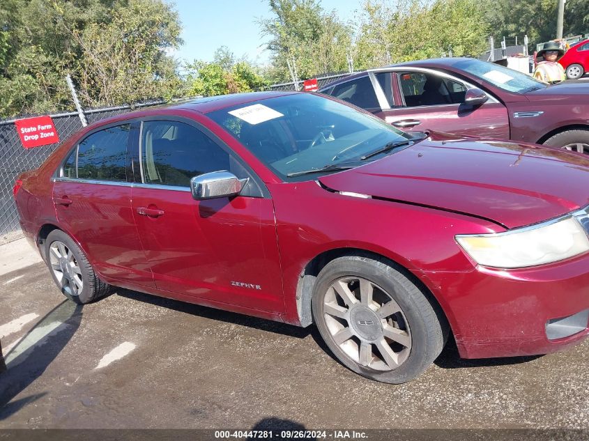 2006 Lincoln Zephyr VIN: 3LNHM26136R635561 Lot: 40447281