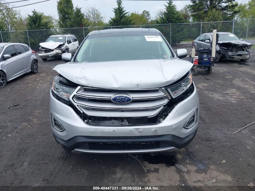 2018 Ford Edge Titanium VIN: 2FMPK4K85JBC33130 Lot: 40447331