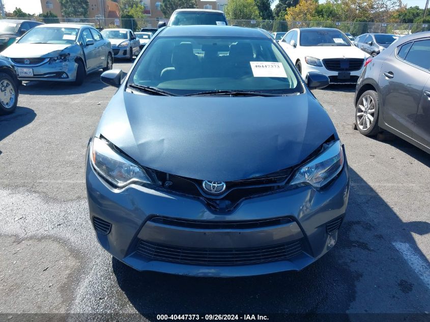 2016 Toyota Corolla Le VIN: 2T1BURHE2GC670134 Lot: 40447373