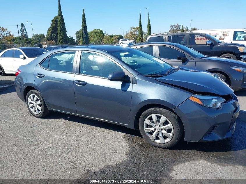 2016 Toyota Corolla Le VIN: 2T1BURHE2GC670134 Lot: 40447373