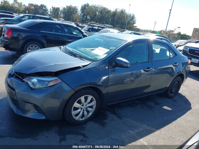 2016 Toyota Corolla Le VIN: 2T1BURHE2GC670134 Lot: 40447373