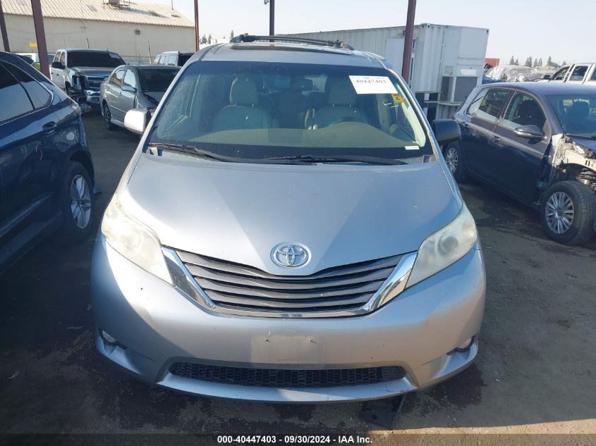 2011 Toyota Sienna Xle/Limited VIN: 5TDYK3DC7BS132126 Lot: 40447403