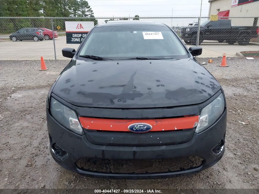 2010 Ford Fusion Sport VIN: 3FAHP0KC3AR318580 Lot: 40447427