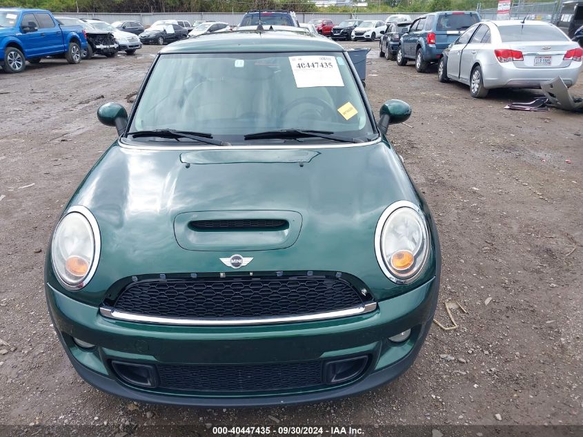 2011 Mini Cooper S VIN: WMWSV3C55BTY11598 Lot: 40447435