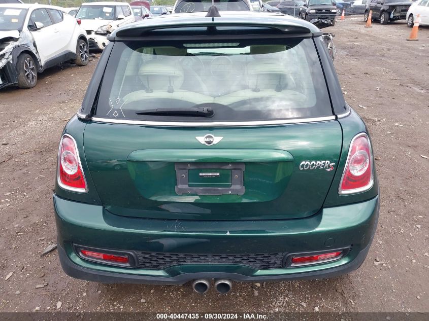 2011 Mini Cooper S VIN: WMWSV3C55BTY11598 Lot: 40447435