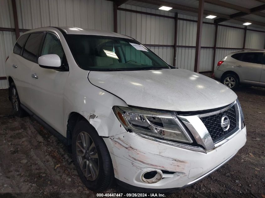 2013 Nissan Pathfinder S/Sv/Sl/Platinum VIN: 5N1AR2MN1DC601431 Lot: 40447447