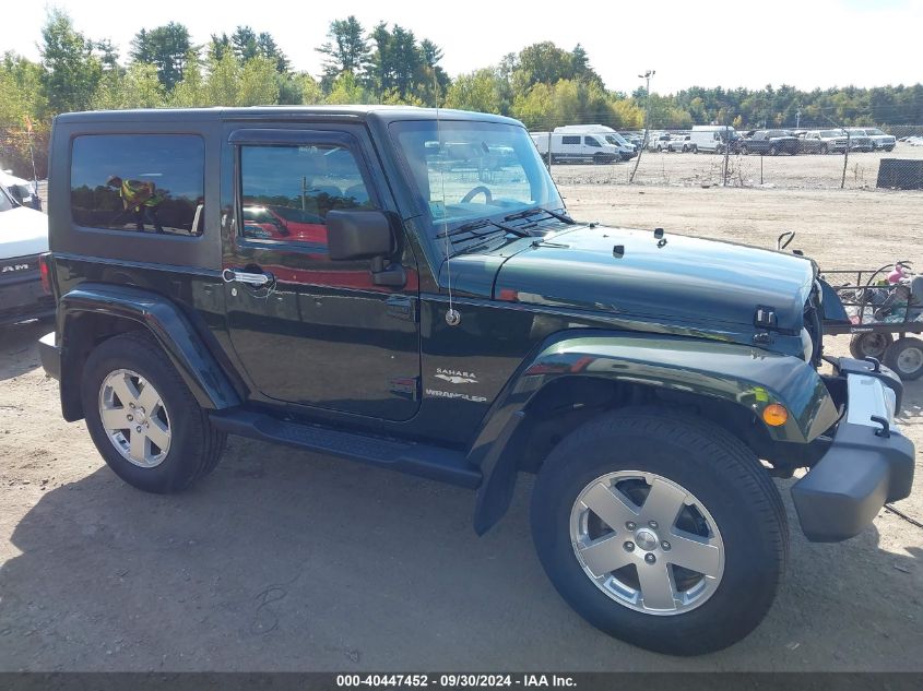 2010 Jeep Wrangler Sahara VIN: 1J4AA5D1XAL136521 Lot: 40447452