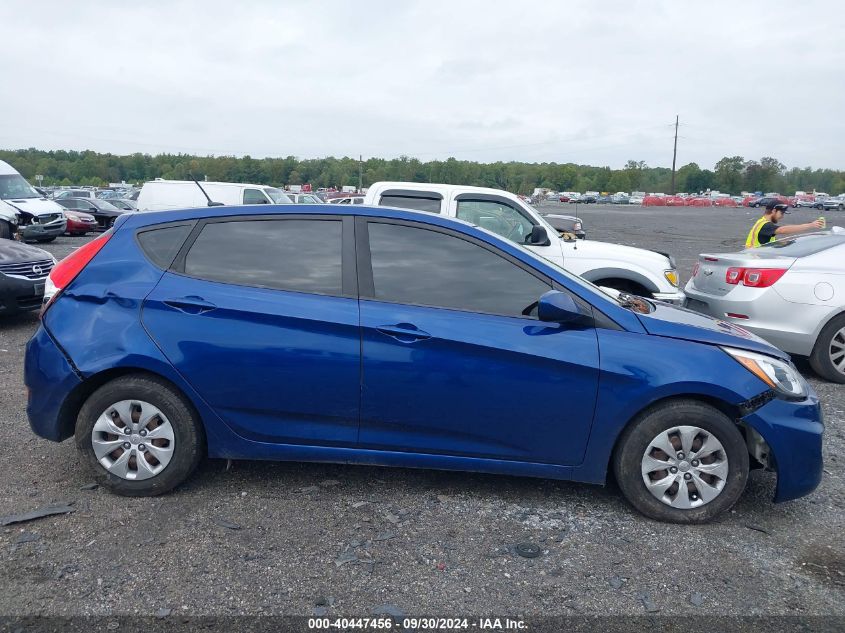 2017 Hyundai Accent Se VIN: KMHCT5AE4HU316724 Lot: 40447456