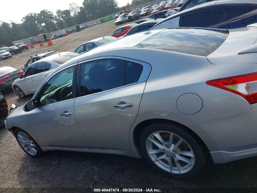 2010 Nissan Maxima 3.5 Sv VIN: 1N4AA5APXAC849293 Lot: 40447474