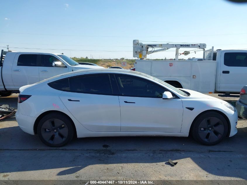 2023 Tesla Model 3 Long Range Dual Motor All-Wheel Drive VIN: 5YJ3E1EB9PF675730 Lot: 40447467