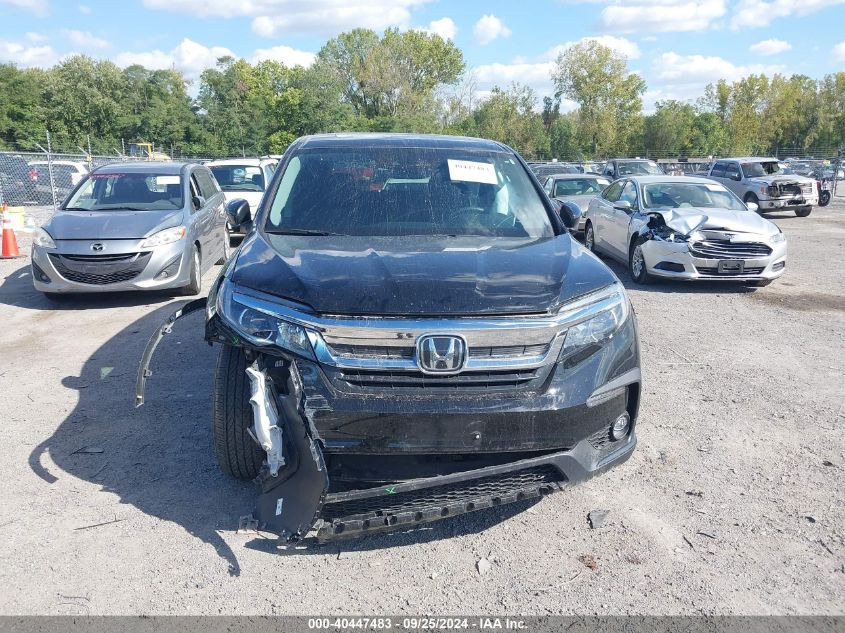 2022 Honda Pilot Awd Ex-L VIN: 5FNYF6H59NB094182 Lot: 40447483