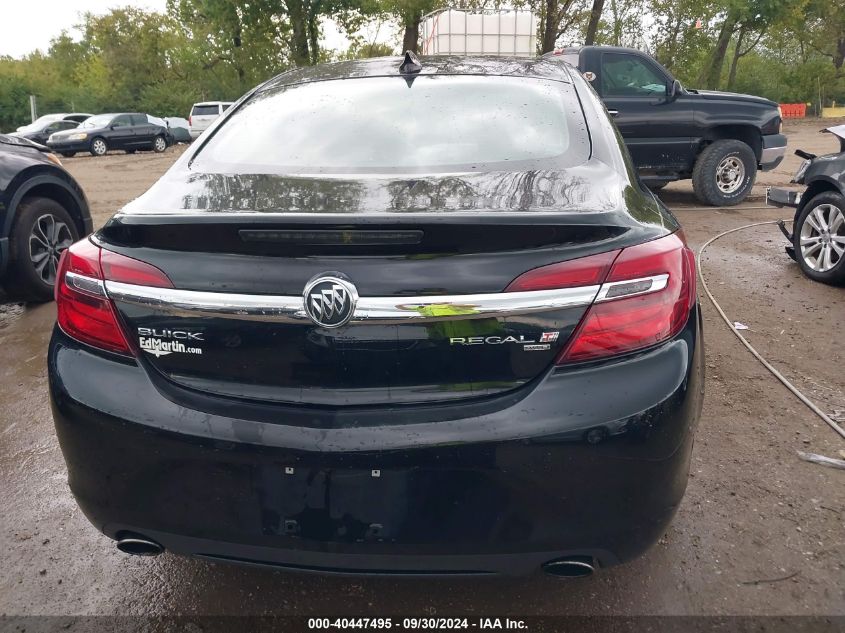 2016 Buick Regal Turbo VIN: 2G4GL5EX1G9122127 Lot: 40447495