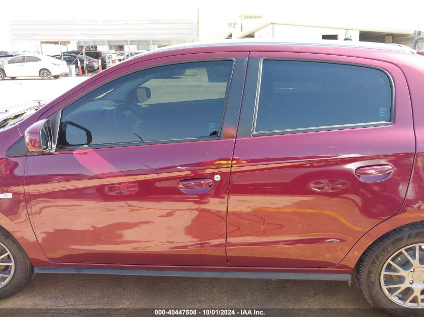 2018 Mitsubishi Mirage Es VIN: ML32A3HJ8JH011693 Lot: 40447508