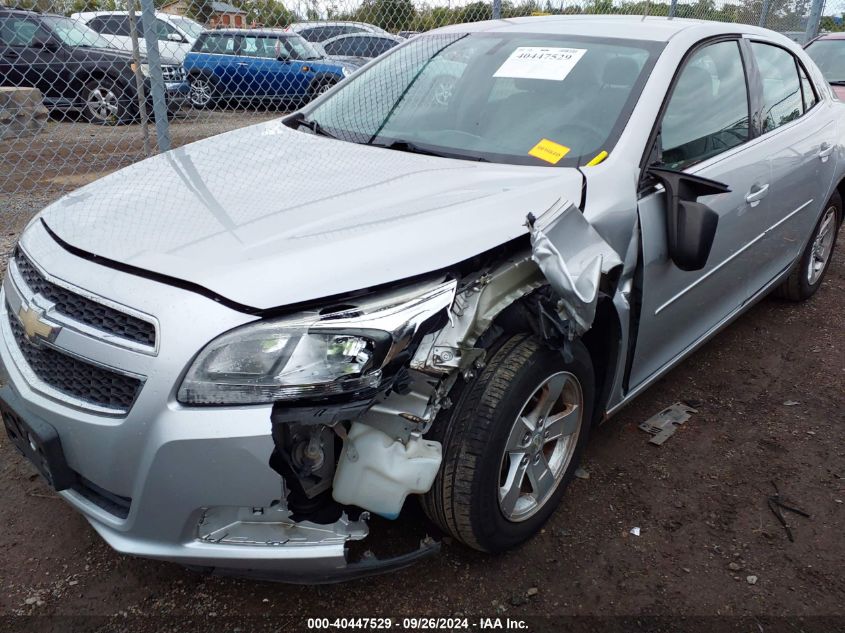 2013 Chevrolet Malibu 1Ls VIN: 1G11B5SA1DF138076 Lot: 40447529