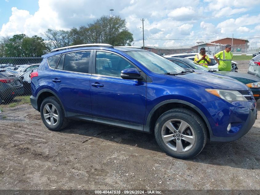 2015 Toyota Rav4 Xle VIN: 2T3RFREV4FW250778 Lot: 40447535