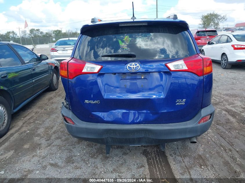 2015 Toyota Rav4 Xle VIN: 2T3RFREV4FW250778 Lot: 40447535