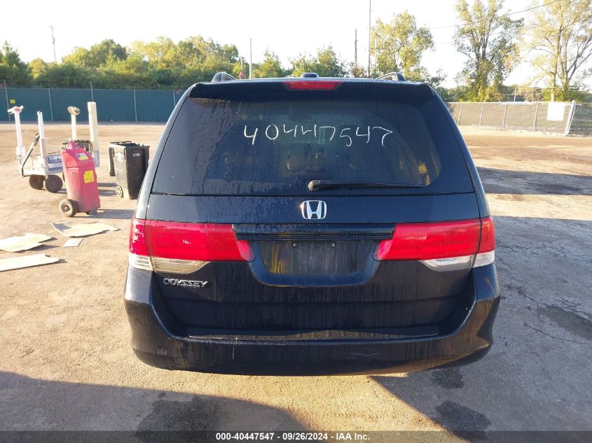 2008 Honda Odyssey Exl VIN: 5FNRL38628B005223 Lot: 40447547