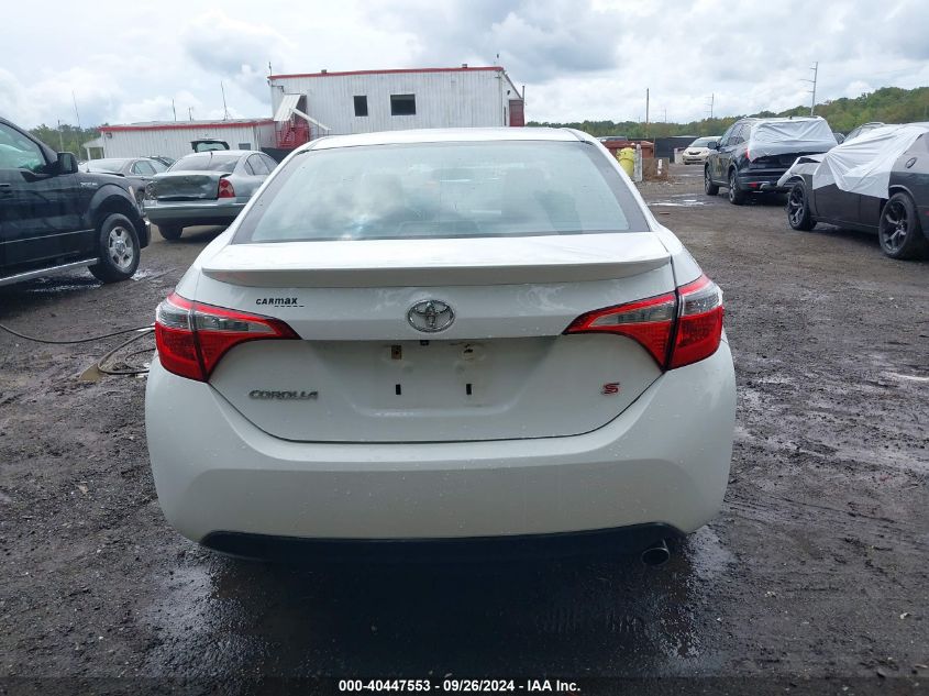 2016 Toyota Corolla S Plus VIN: 2T1BURHE4GC704185 Lot: 40447553