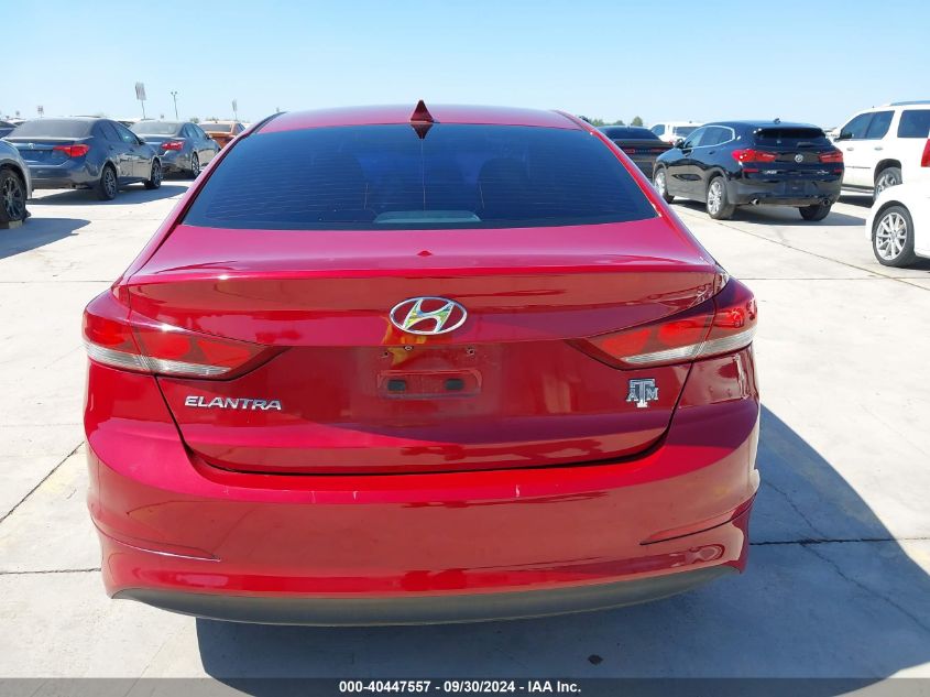 2017 Hyundai Elantra Value Edition VIN: KMHD84LF4HU379683 Lot: 40447557