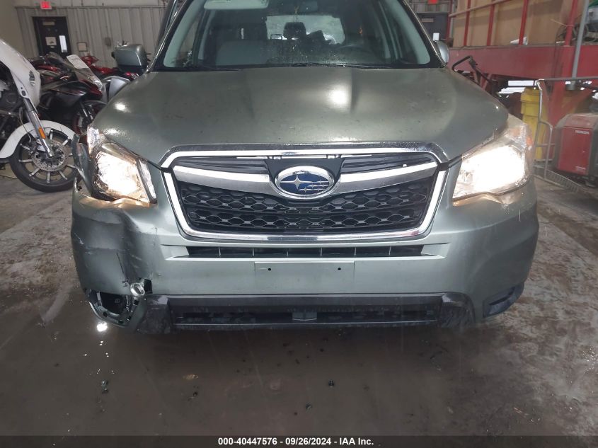 2015 Subaru Forester 2.5I Premium VIN: JF2SJADCXFH810392 Lot: 40447576