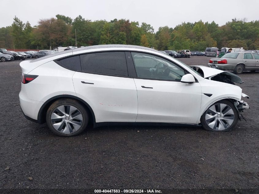 2023 Tesla Model Y Awd/Long Range Dual Motor All-Wheel Drive VIN: 7SAYGDEEXPA079053 Lot: 40447583