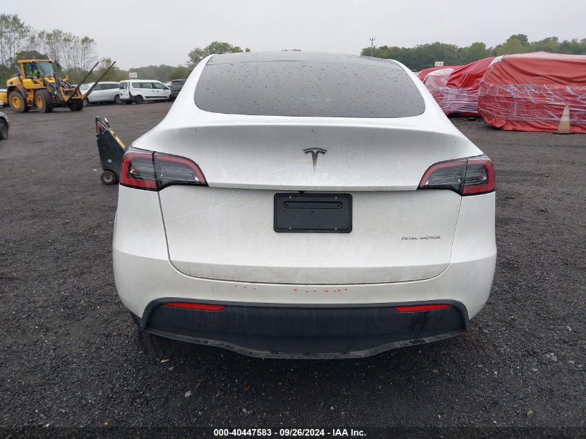 2023 Tesla Model Y Awd/Long Range Dual Motor All-Wheel Drive VIN: 7SAYGDEEXPA079053 Lot: 40447583