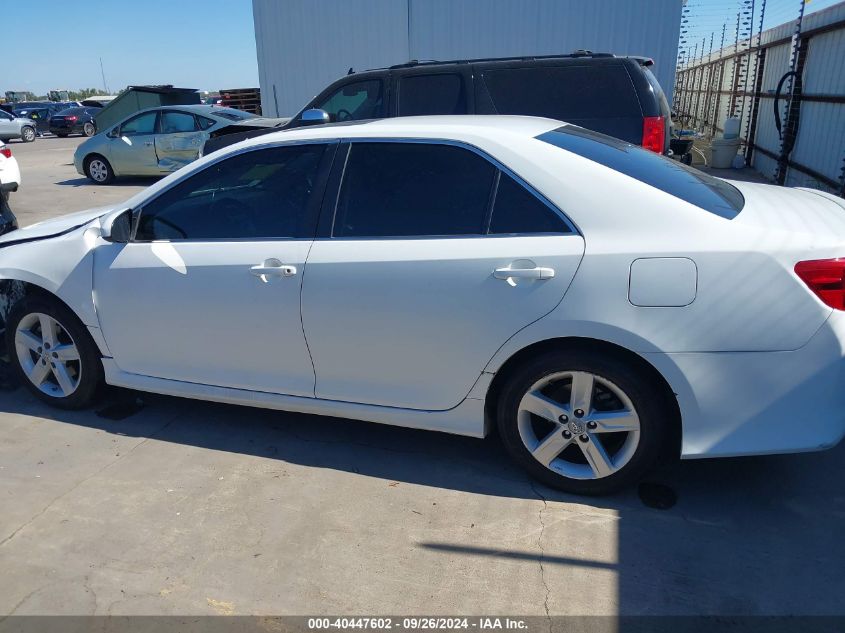 2012 Toyota Camry Se VIN: 4T1BF1FK7CU576750 Lot: 40447602