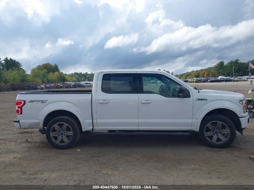 2018 Ford F-150 Xlt VIN: 1FTEW1EP2JFD30544 Lot: 40447608