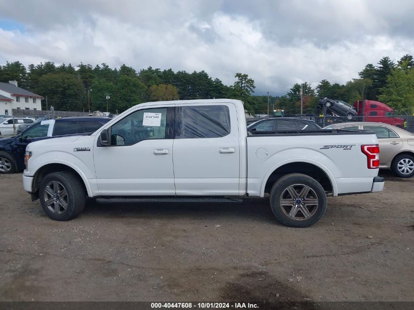 2018 Ford F-150 Xlt VIN: 1FTEW1EP2JFD30544 Lot: 40447608