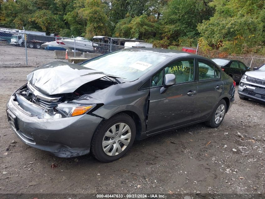 2HGFB2F51CH605956 2012 Honda Civic Lx