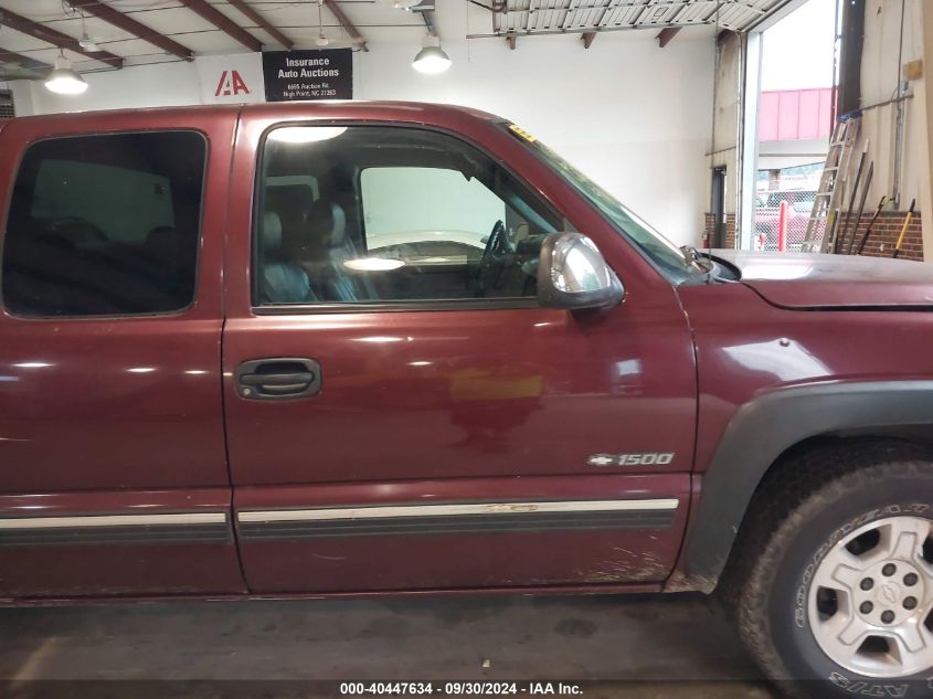 2000 Chevrolet Silverado 1500 Lt VIN: 2GCEK19T8Y1289597 Lot: 40447634