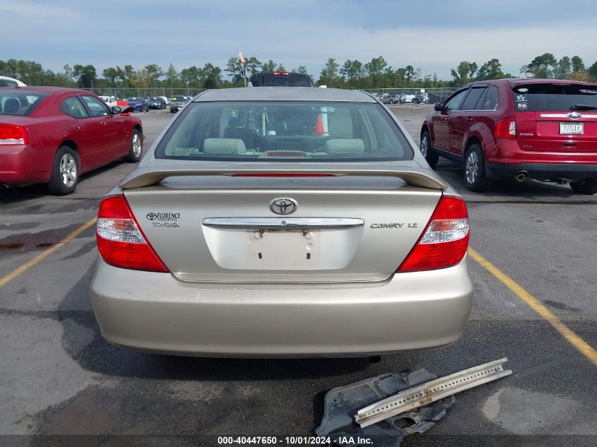 2004 Toyota Camry Le VIN: 4T1BE32K34U923545 Lot: 40447650