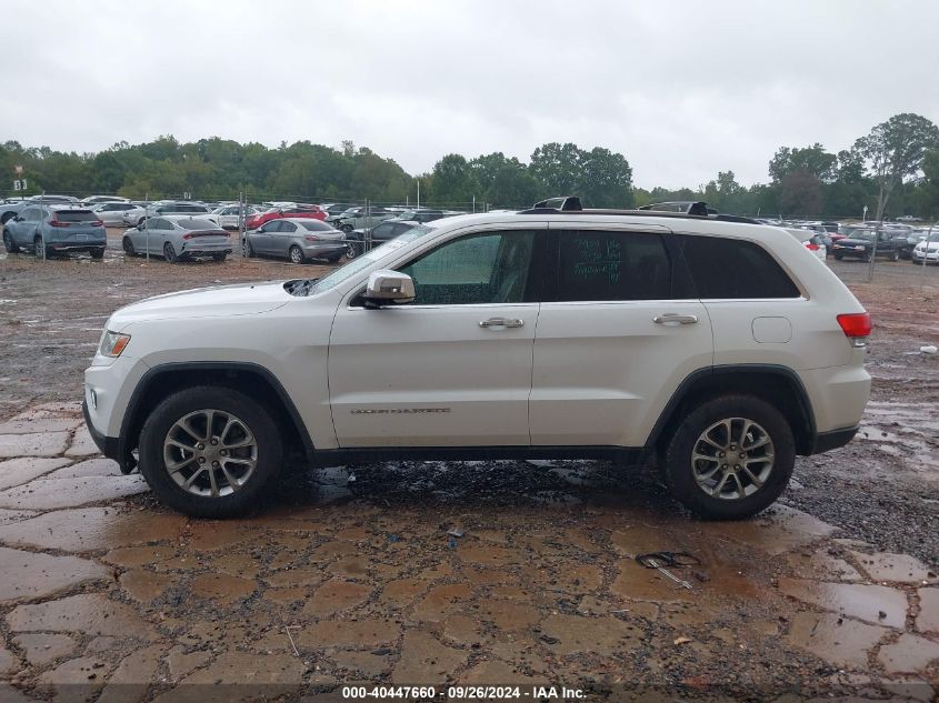 2016 Jeep Grand Cherokee Limited VIN: 1C4RJFBG3GC468539 Lot: 40447660