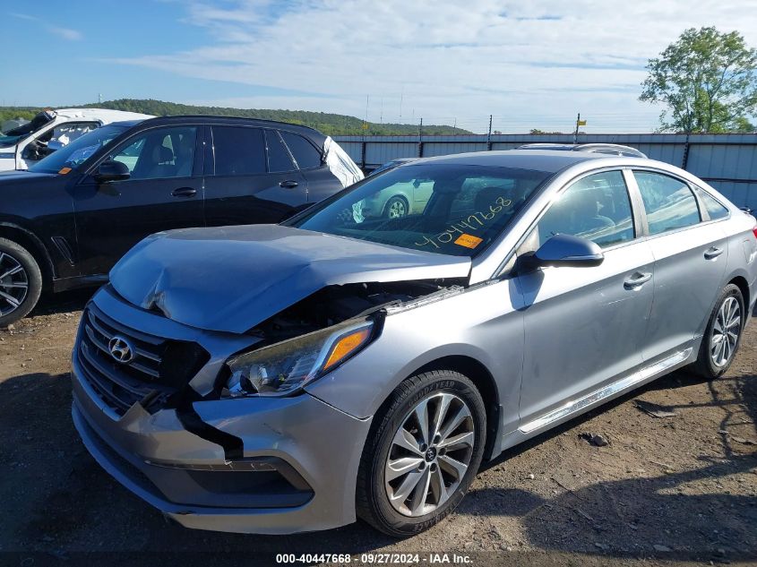 5NPE34AF7GH263784 2016 Hyundai Sonata Sport