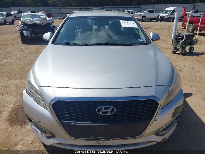 KMHE24L11GA013271 2016 Hyundai Sonata Hybrid Se