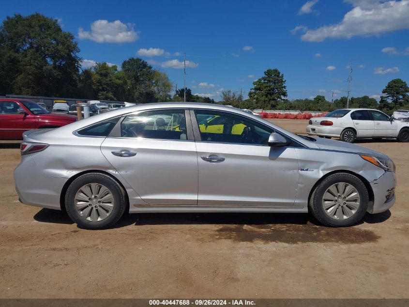 KMHE24L11GA013271 2016 Hyundai Sonata Hybrid Se